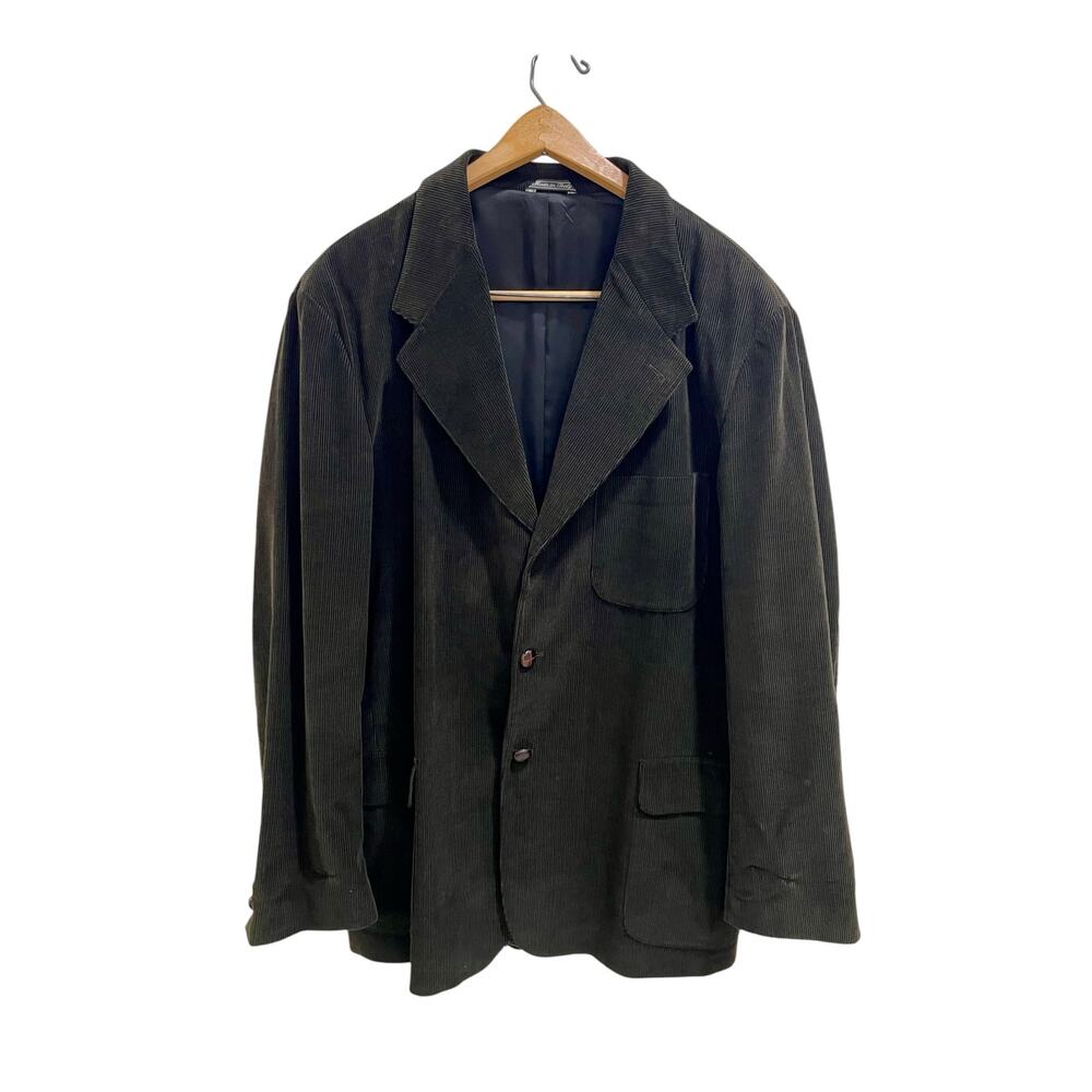 Banana Republic Vintage Dark Olive Green Corduroy Men’s Sport Coat XL